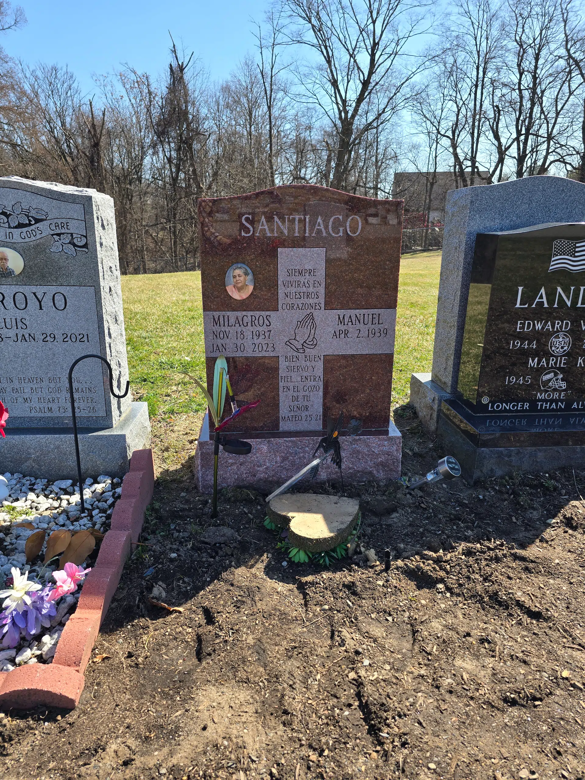Black Granite Headstone hand-carved by Granite Memorial Guide in NJ — image 3