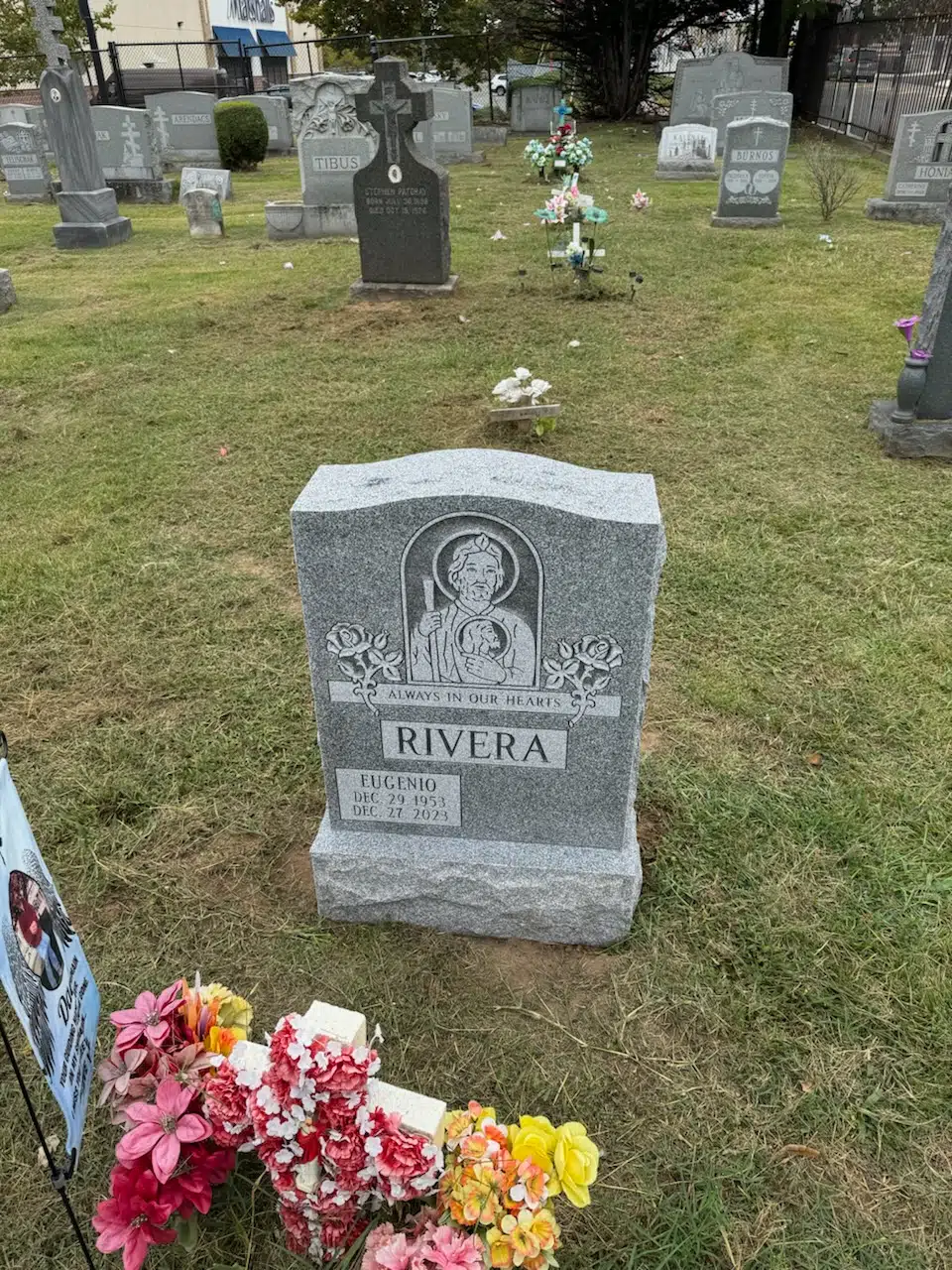 Black Granite Headstone hand-carved by Granite Memorial Guide in NJ — image 4