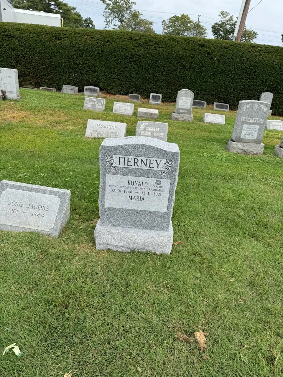 Black Granite Headstone hand-carved by Granite Memorial Guide in NJ — image 5