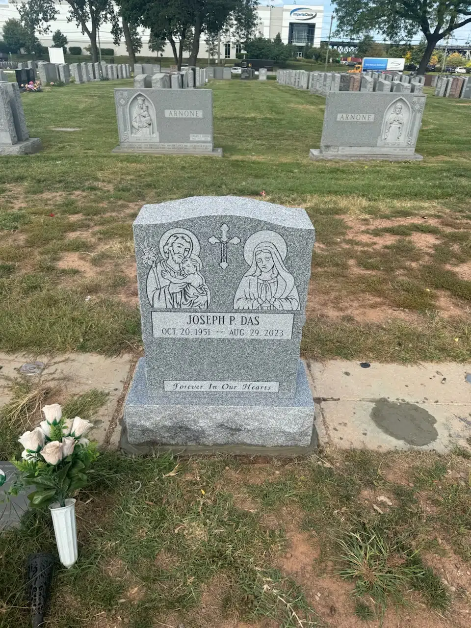 Black Granite Headstone hand-carved by Granite Memorial Guide in NJ — image 7